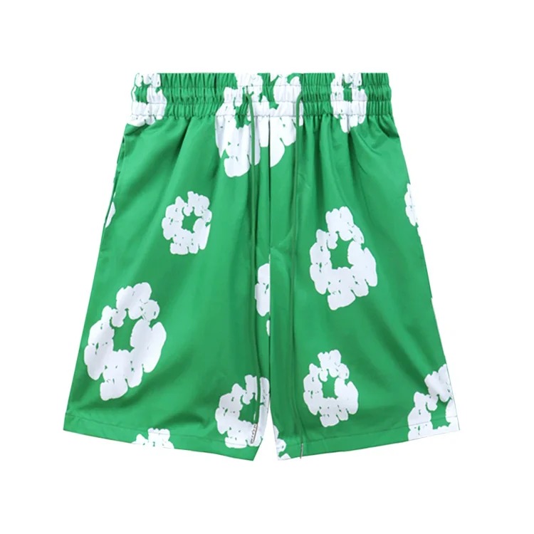 DeÓnim TeÓars The Cotton Wreath Shorts