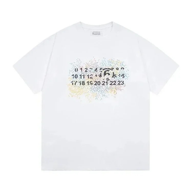 MM6 Maison Margiela minimalist digital short-sleeved shirt image 2