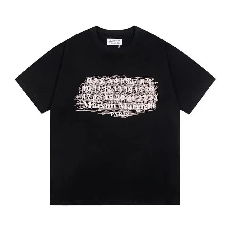 MM6 Maison Margiela minimalist digital short-sleeved shirt image 3