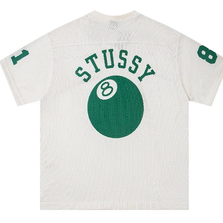 STUSSY Embroidered Rugby Jersey Legend Team Short Sleeve