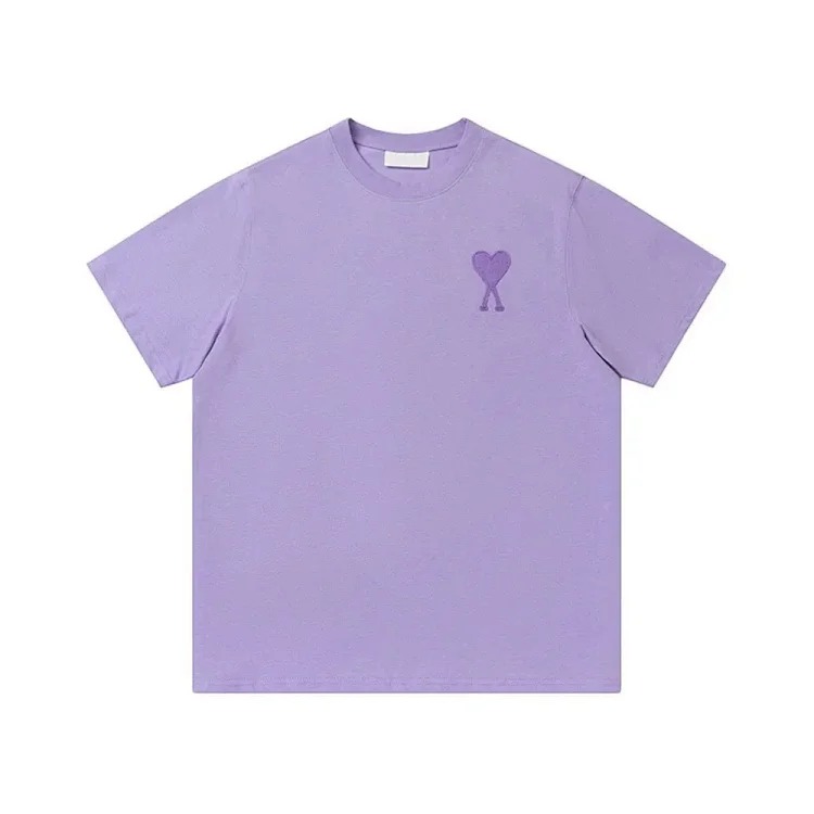 AMI Heart Embroidered T-shirt