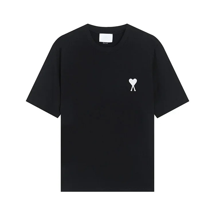 AMI Heart Embroidered T-shirt