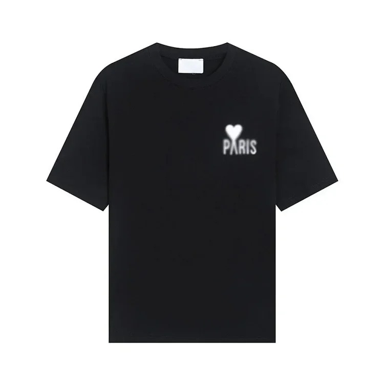 AMI Heart Embroidered T-shirt