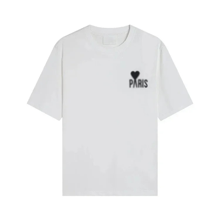 AMI Heart Embroidered T-shirt