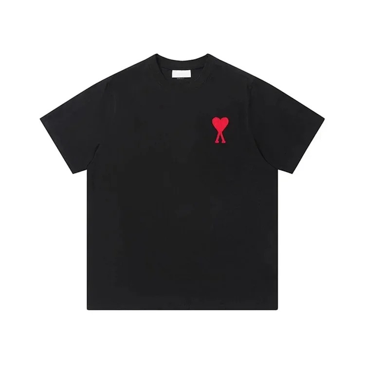 AMI Heart Embroidered T-shirt