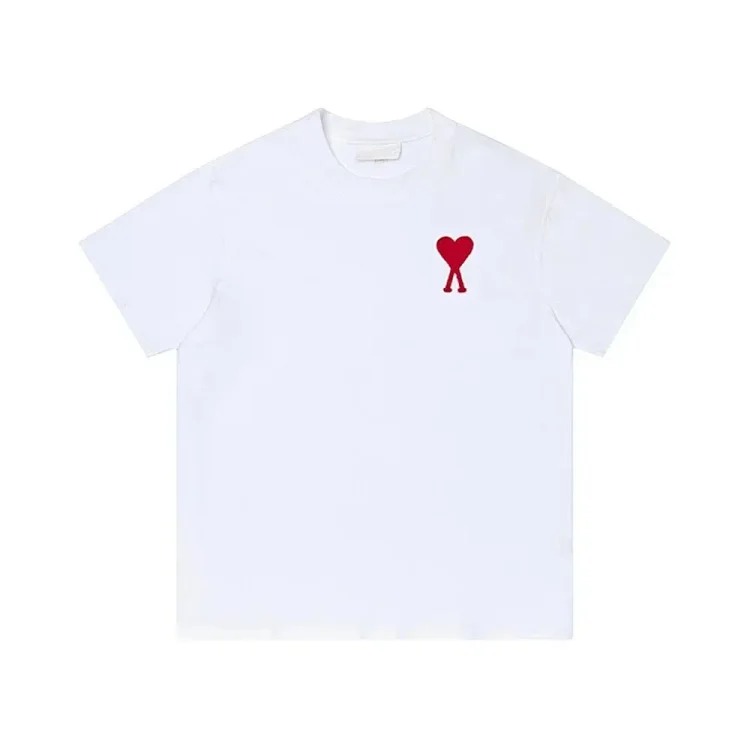 AMI Heart Embroidered T-shirt