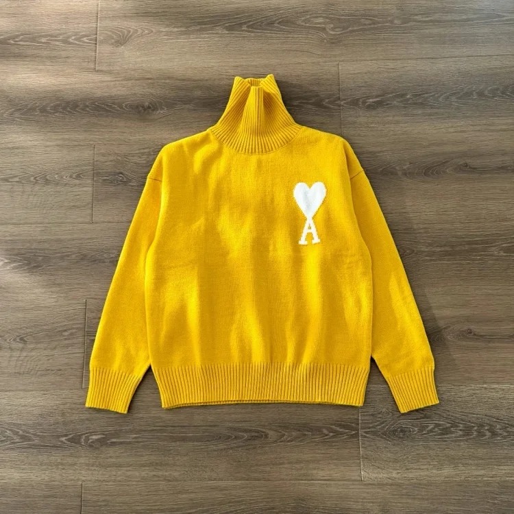 Ax new autumn and winter colorful turtleneck sweater for men and women
