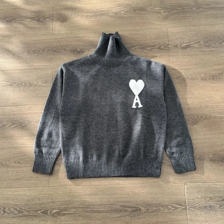 Ax new autumn and winter colorful turtleneck sweater for men and women