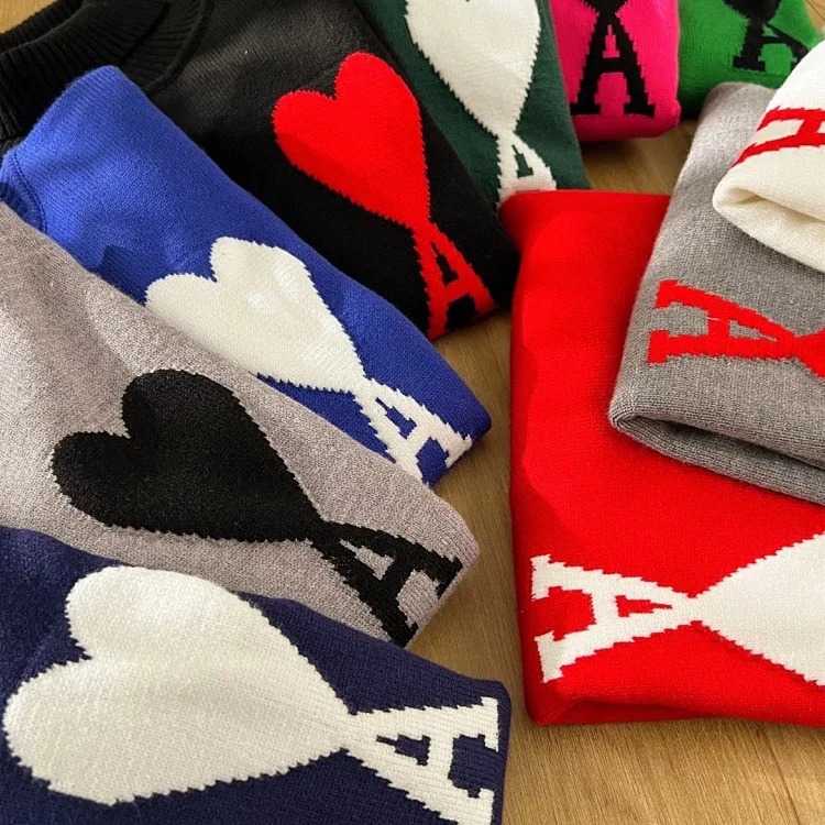 Ax new autumn and winter colorful turtleneck sweater for men and women