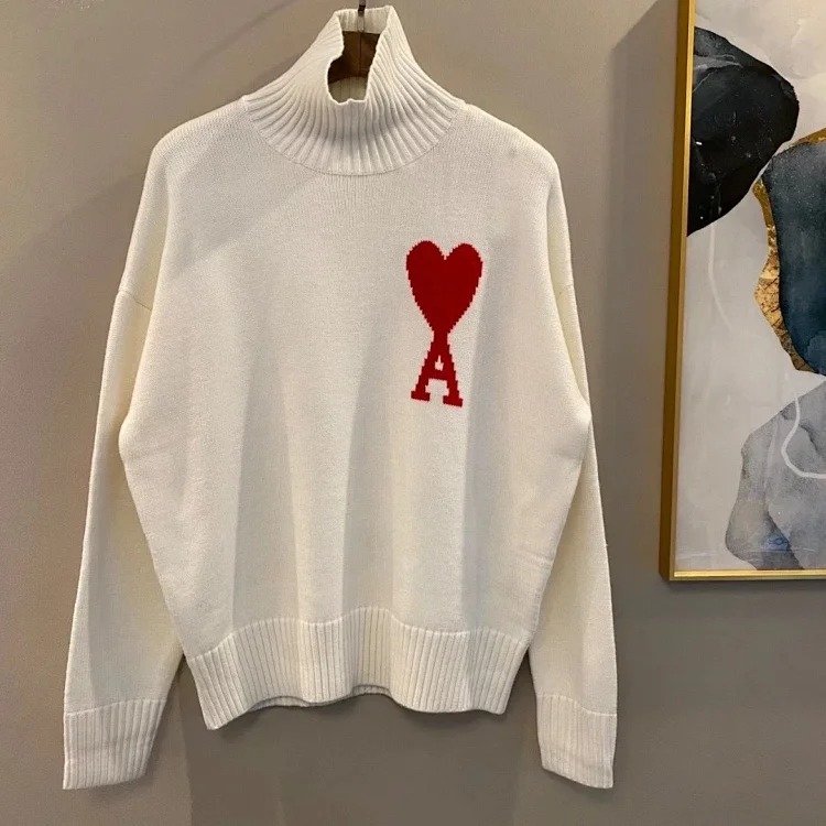 Ax new autumn and winter colorful turtleneck sweater for men and women