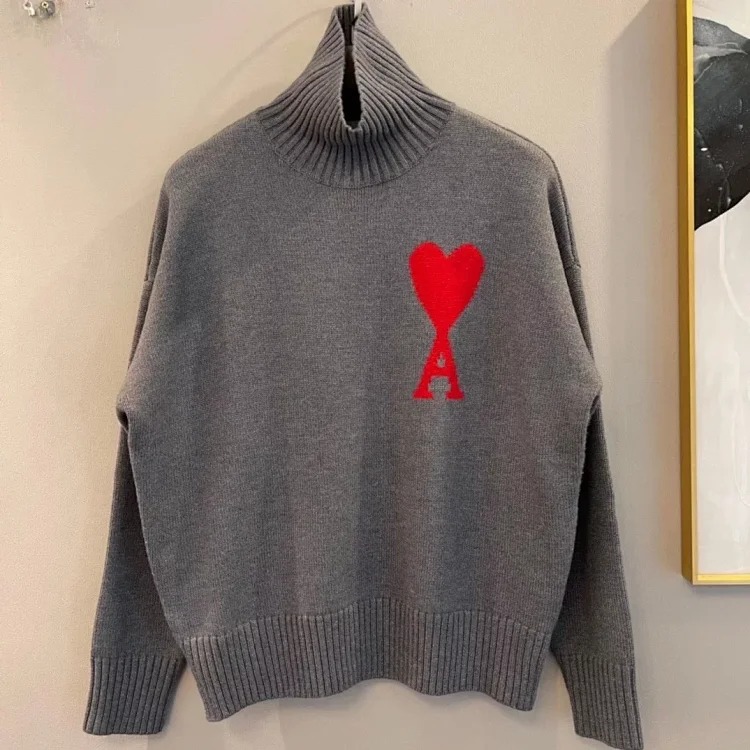 Ax new autumn and winter colorful turtleneck sweater for men and women