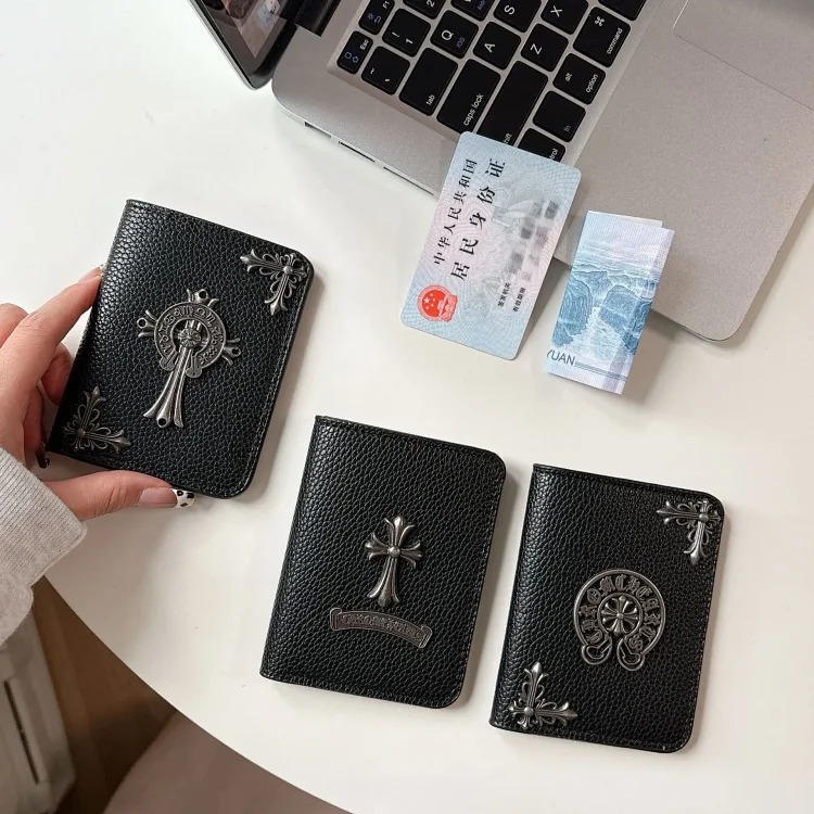 Small card holder for men, genuine leather mini compact card holder with multiple card slots, simple cowhide card holder, ID card holder