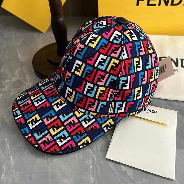 F baseball cap with box image 3