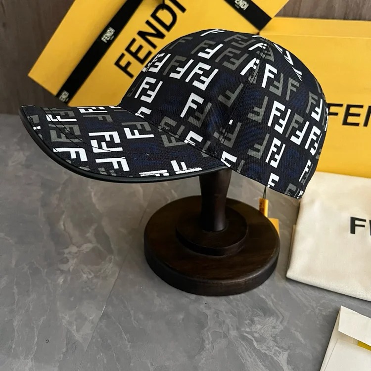 F baseball cap with box image 6