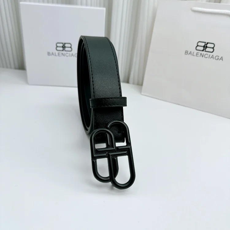 BB Signature coated canvas belt