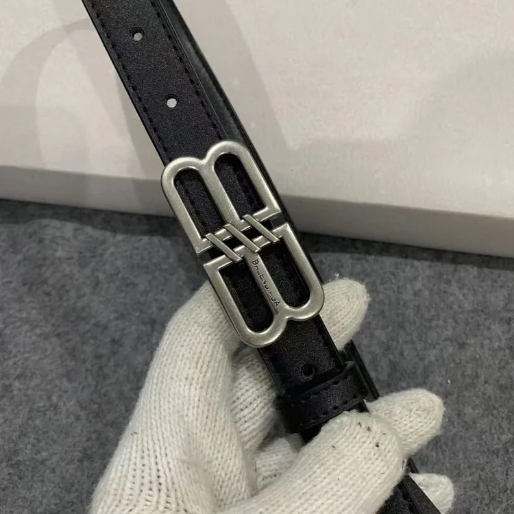 BB Signature coated canvas belt