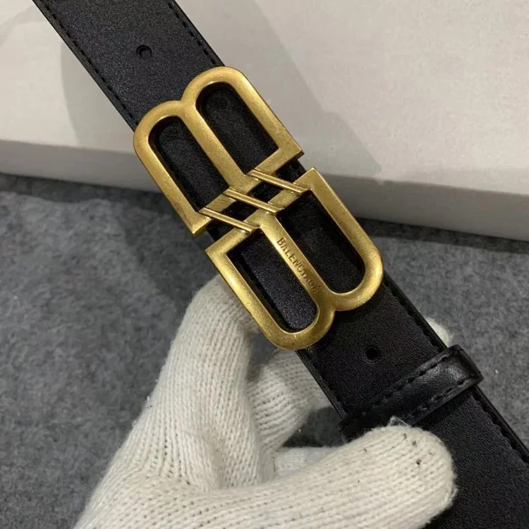 BB Signature coated canvas belt