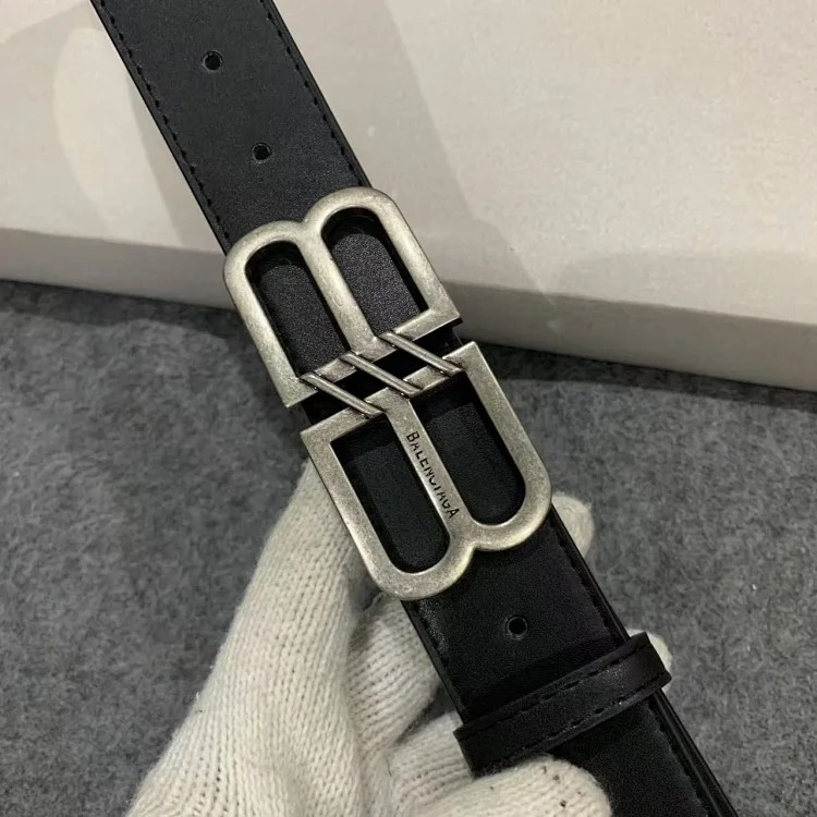 BB Signature coated canvas belt
