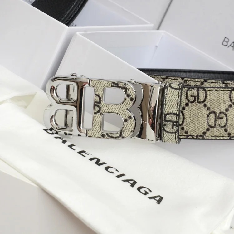 BB Signature coated canvas belt