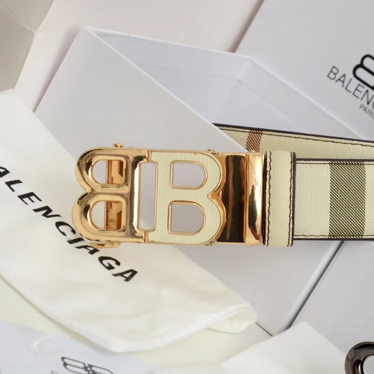 BB Signature coated canvas belt