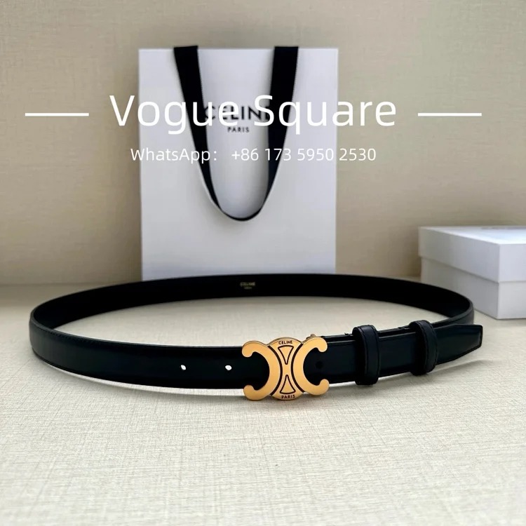 Cein's 2.4cm wide belt is made of double-sided original smooth calfskin. image 2
