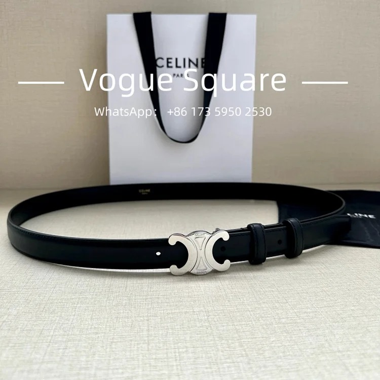 Cein's 2.4cm wide belt is made of double-sided original smooth calfskin. image 3