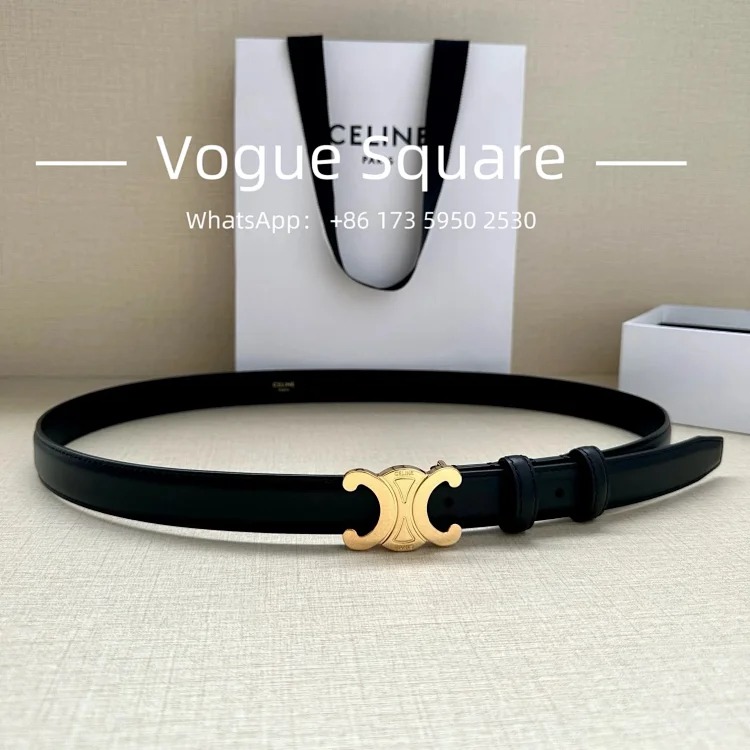 Cein's 2.4cm wide belt is made of double-sided original smooth calfskin. image 6