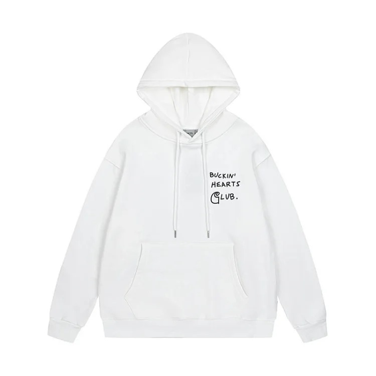 Carhartt WIP solid color hooded couple terry sweatshirt for men and women, spring and autumn trendy loose jacket