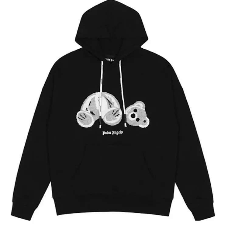 PA Headless Bear Embroidered Hooded Sweatshirt