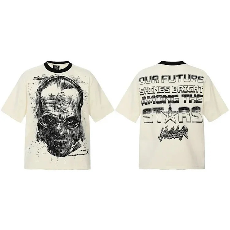 Hellstar men's and women's round neck short sleeves image 6