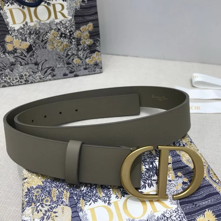 Reversible original leather adjustable strap 35mm