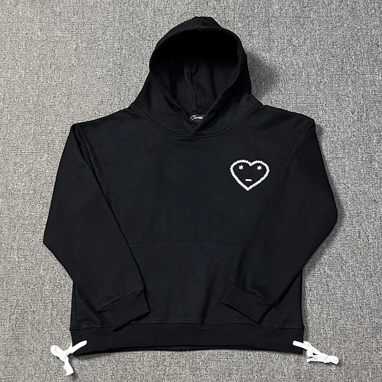 Carsicko sports suit plus fleece fabric sweatshirt and sports sweatpants