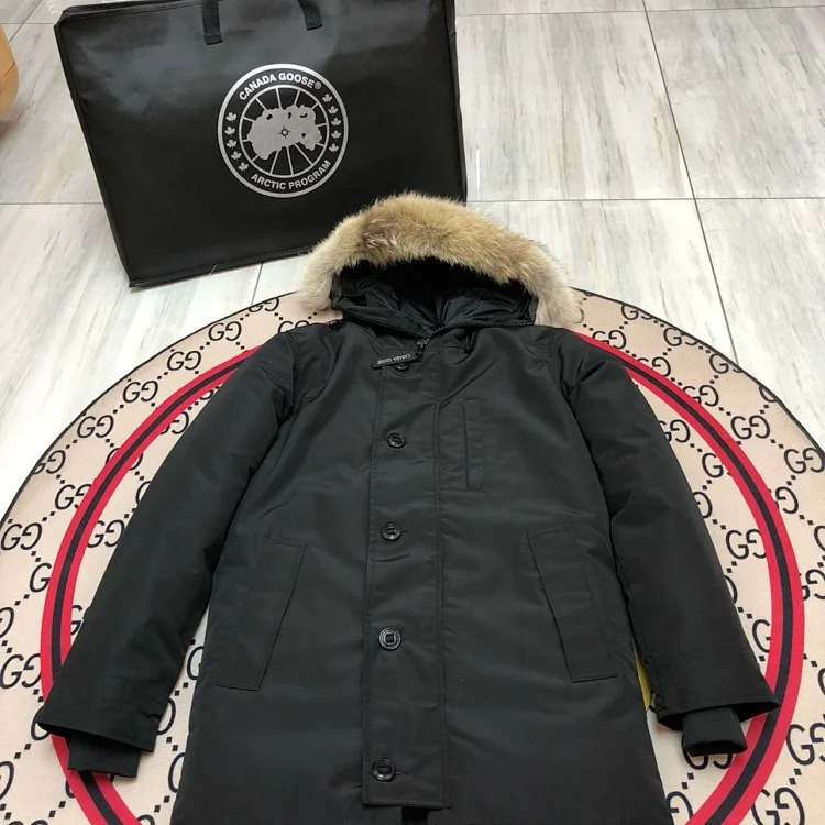 Cana06 down jacket black