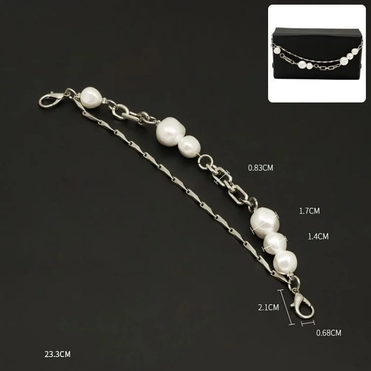 Cro bag chain accessories single purchase vegetable basket bucket bag decorative short chain handbag hanging jewelry