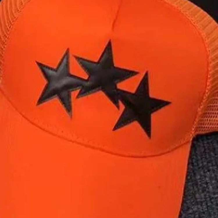 The correct of the hat Star HAT Truck Cap Men's and Women's Canvas Baseball Cap European and American Truck Hat image 4