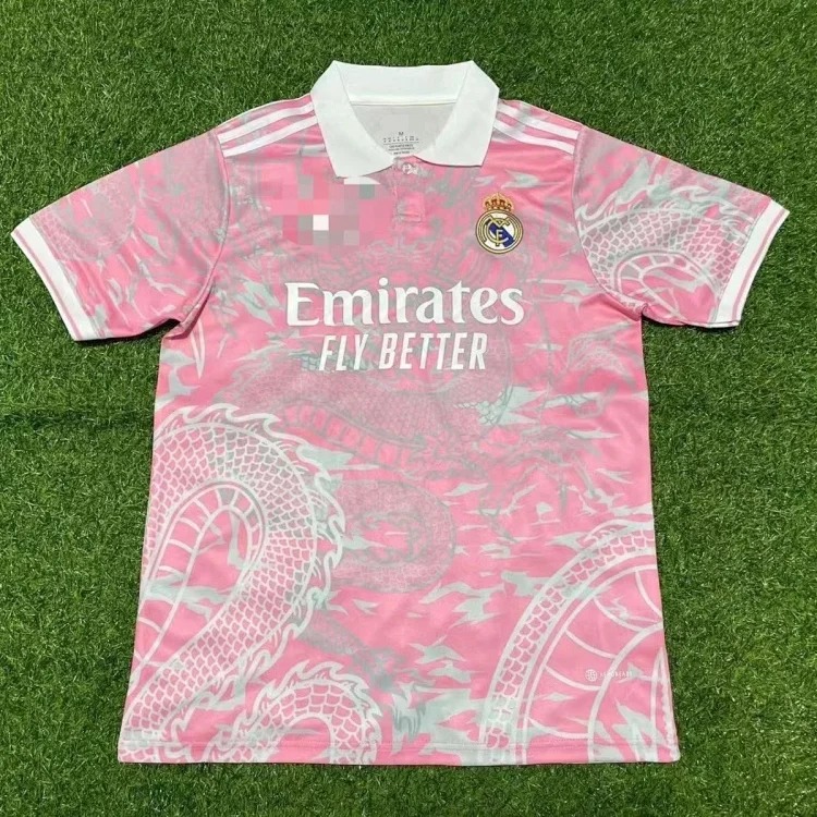 23/24 Real Madrid jersey new dragon pattern special edition image 3