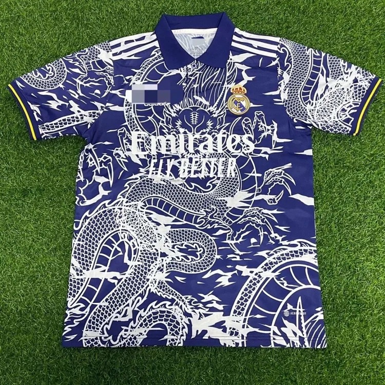 23/24 Real Madrid jersey new dragon pattern special edition image 5