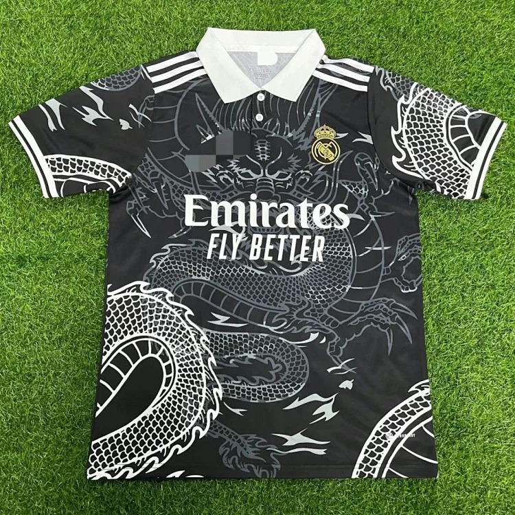 23/24 Real Madrid jersey new dragon pattern special edition image 6