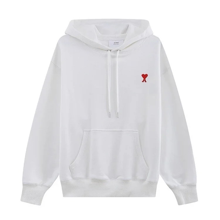 2021 early ax embroidered hooded sweatshirt for men and women, 380g sweatshirt terry fabric