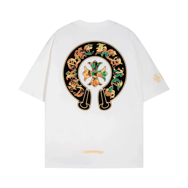 Chr Hert 24 new summer fashion brand short-sleeved European and American street short-sleeved T-shirt series for men and women image 2