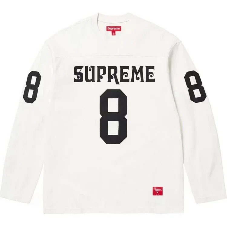 Sup number 99 printed loose long-sleeved round neck T-shirt wasteland style hot style ins trend
