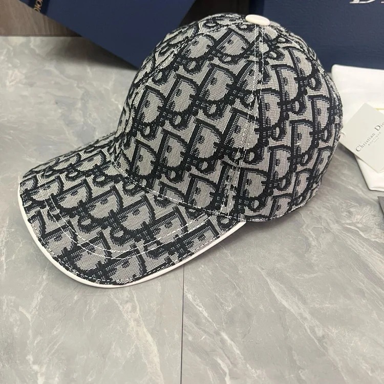 D baseball cap with box image 6