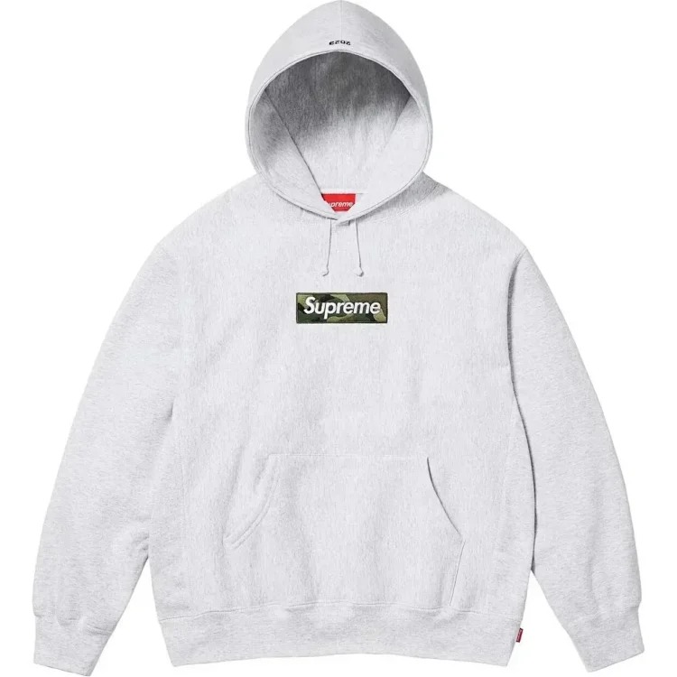 SupÓme FW 23 BIG LOGO JACQÓUARD HOODIE