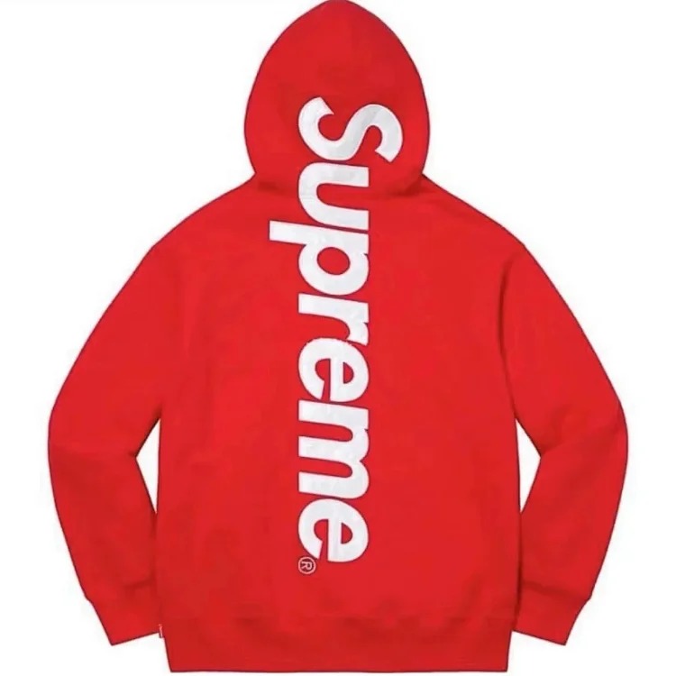 SupÓme FW 23 BIG LOGO JACQÓUARD HOODIE