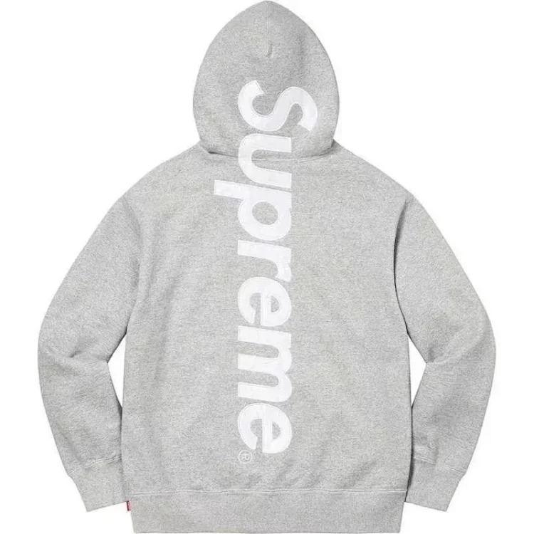 SupÓme FW 23 BIG LOGO JACQÓUARD HOODIE