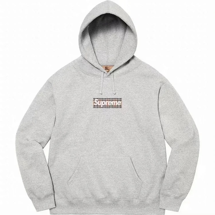 SupÓme FW 23 BIG LOGO JACQÓUARD HOODIE