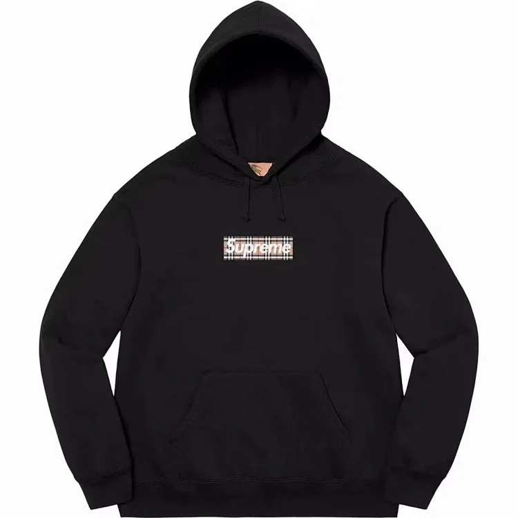 SupÓme FW 23 BIG LOGO JACQÓUARD HOODIE