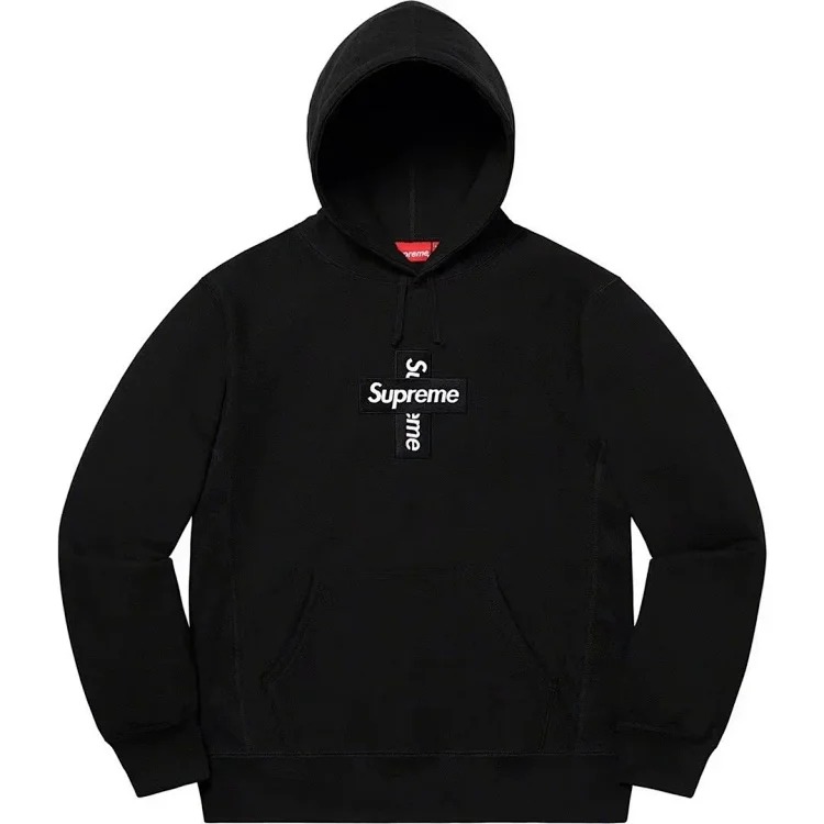 SupÓme FW 23 BIG LOGO JACQÓUARD HOODIE