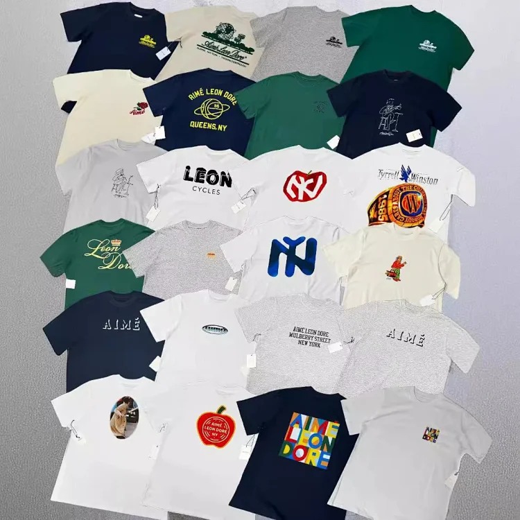 Aimé Leon Dore Sculpture retro wear versatile T-shirt