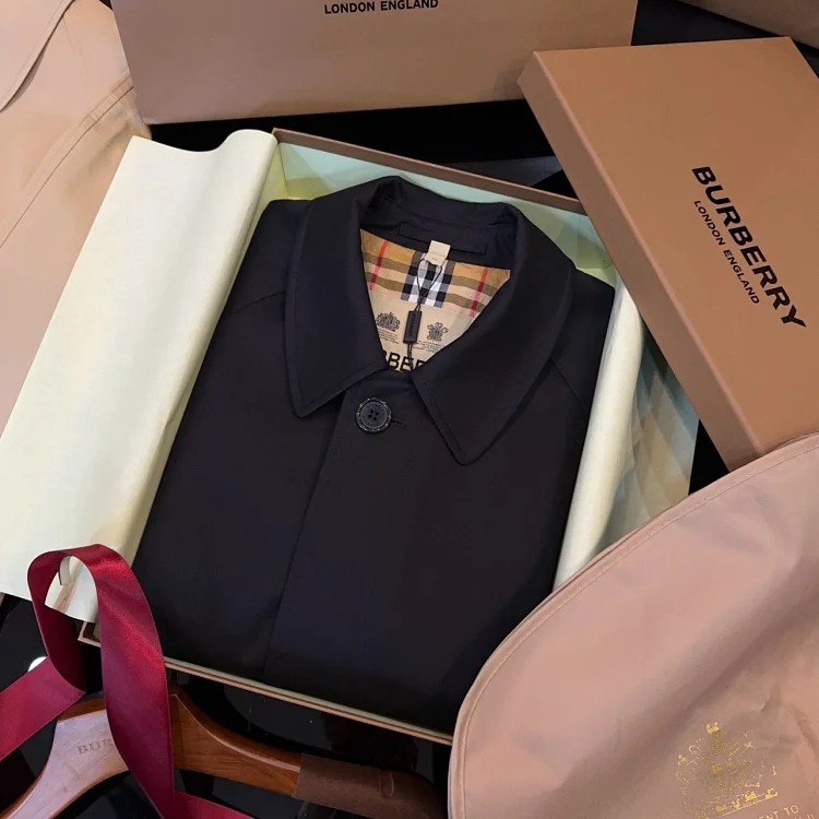 Br Men's Long Windbreaker Highest Quality